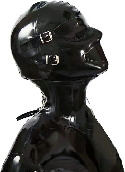 bdsm mask latex